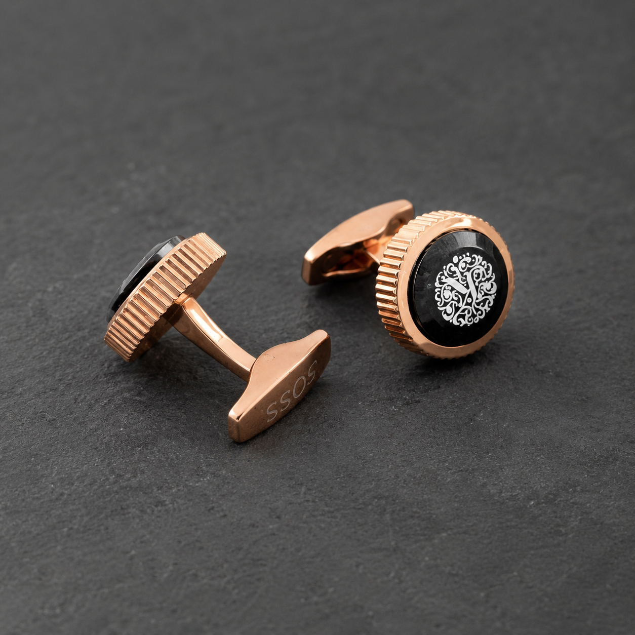 CREST RIDGE CUFFLINKS