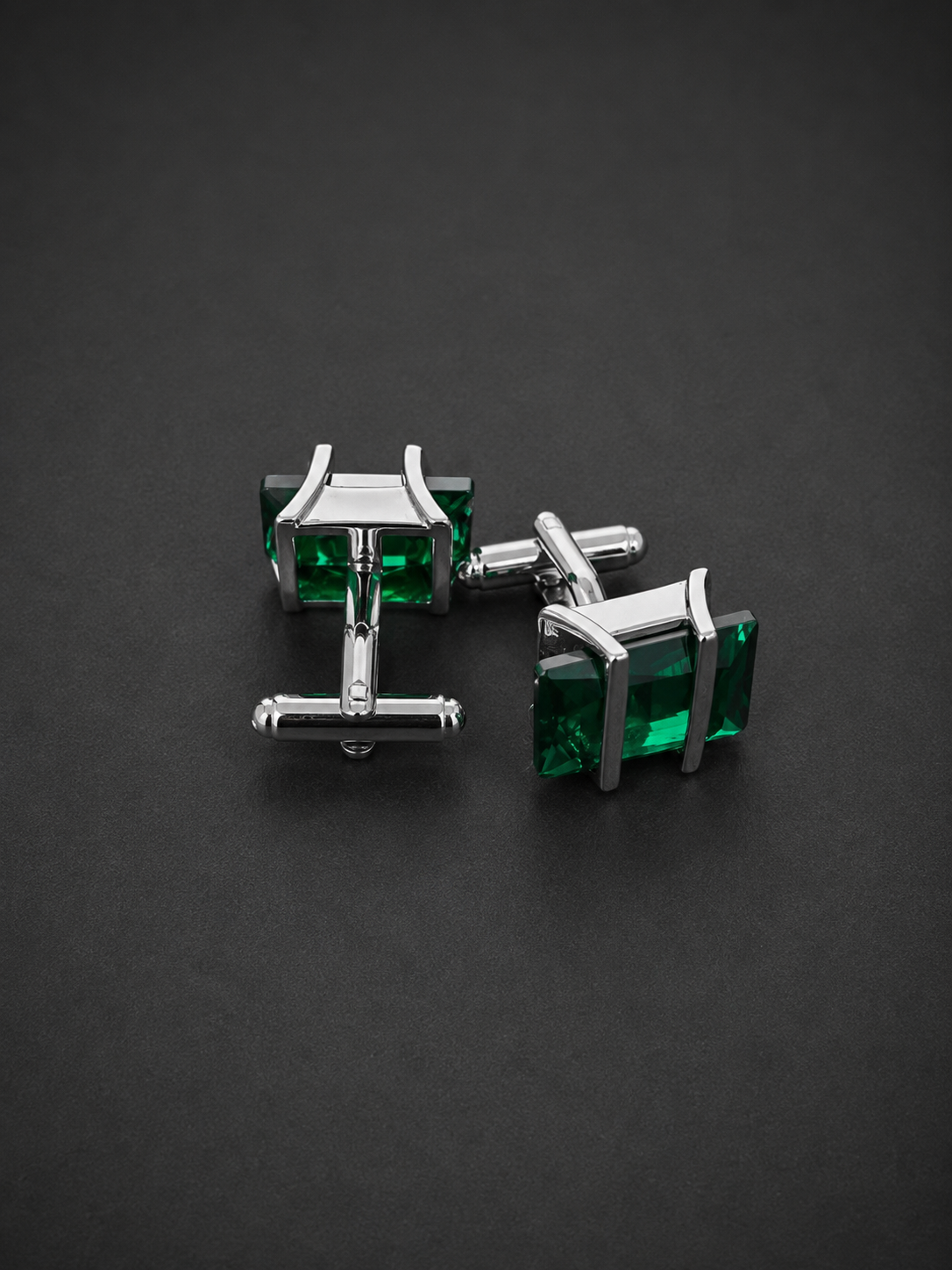 EMERALD EDGE CUFFLINKS