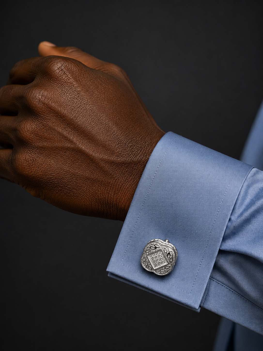 ROYAL ETCH CUFFLINKS