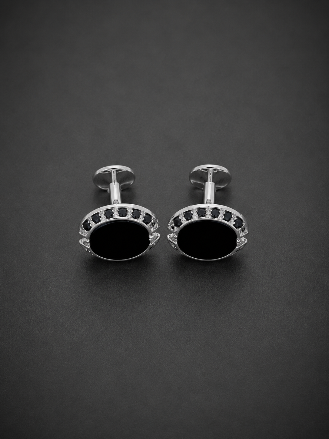 MIDNIGHT CREST CUFFLINKS