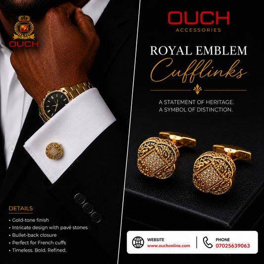 ROYAL EMBLEM CUFFLINKS